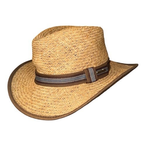 Stetson strohhut größe small - größe,