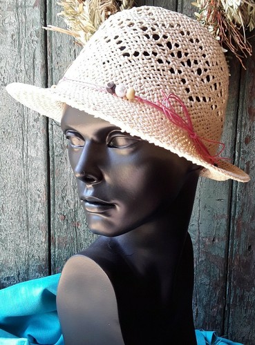 Hippie boho strohut sonnenhut - hippie,