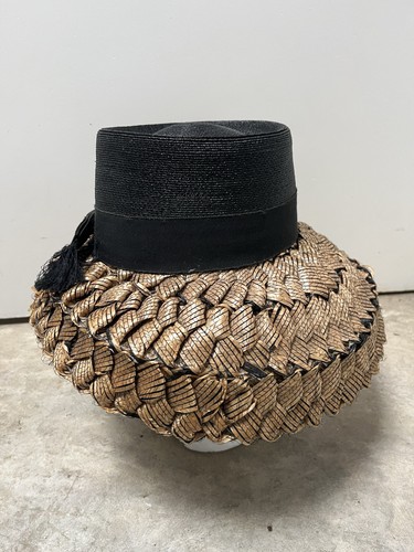 Schiaparelli vintage strohhut - schiaparelli,