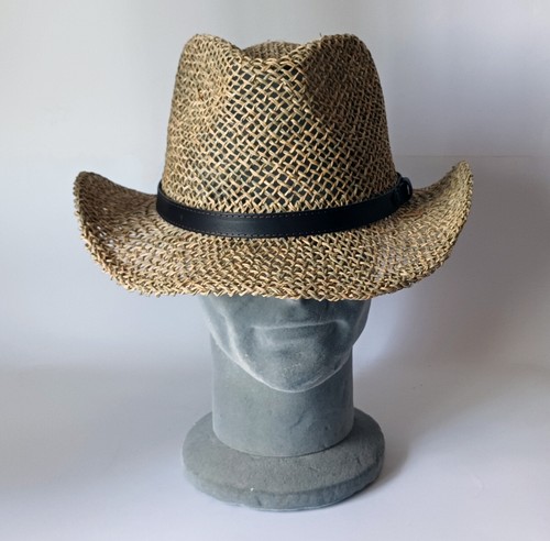 Herren cowboyhut aus stroh - herren,