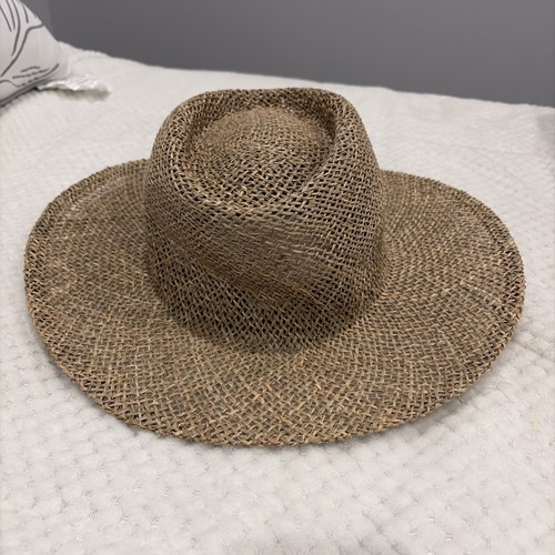 Basket woven fedora - fedora, hat