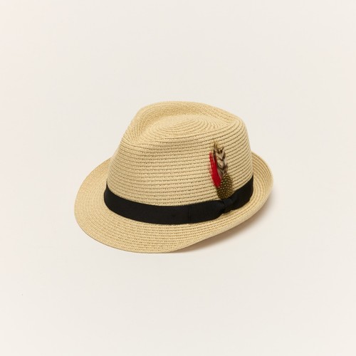 Herren damen stroh trilby - damen,