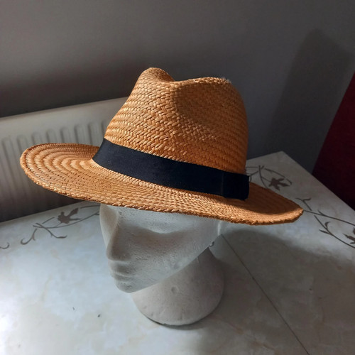 Vintage retro herren stroh - vintage,